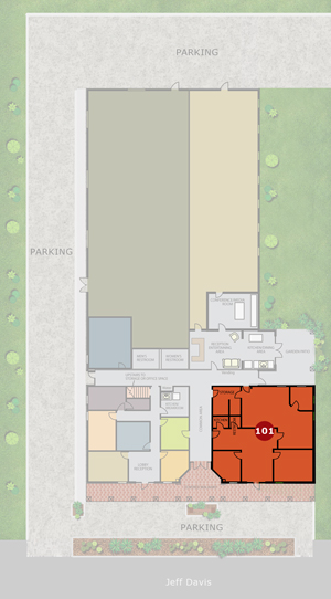 300 Davis Suite 101 Location
